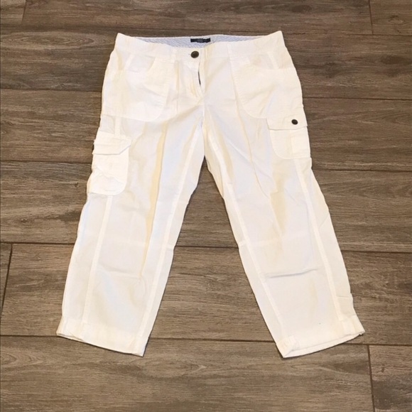 Tommy Hilfiger 8 Capri Cargos - Picture 1 of 7